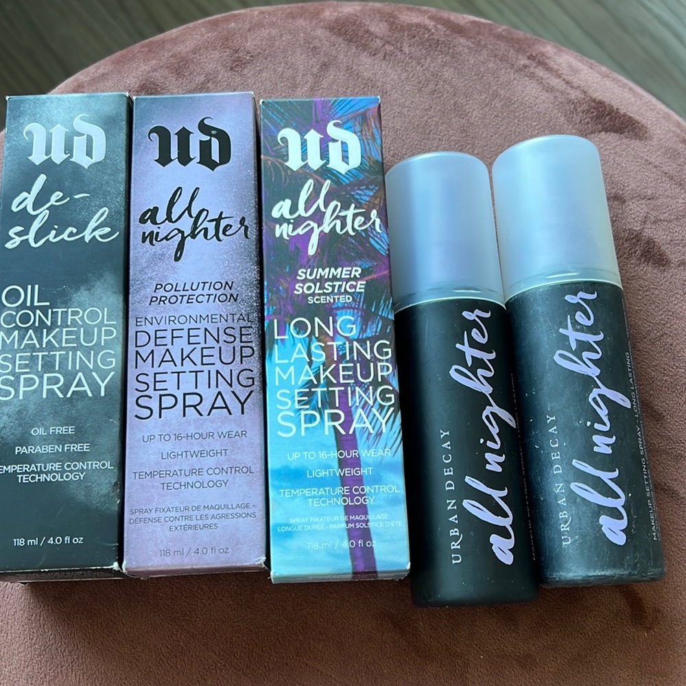 Brand new setting sprays!